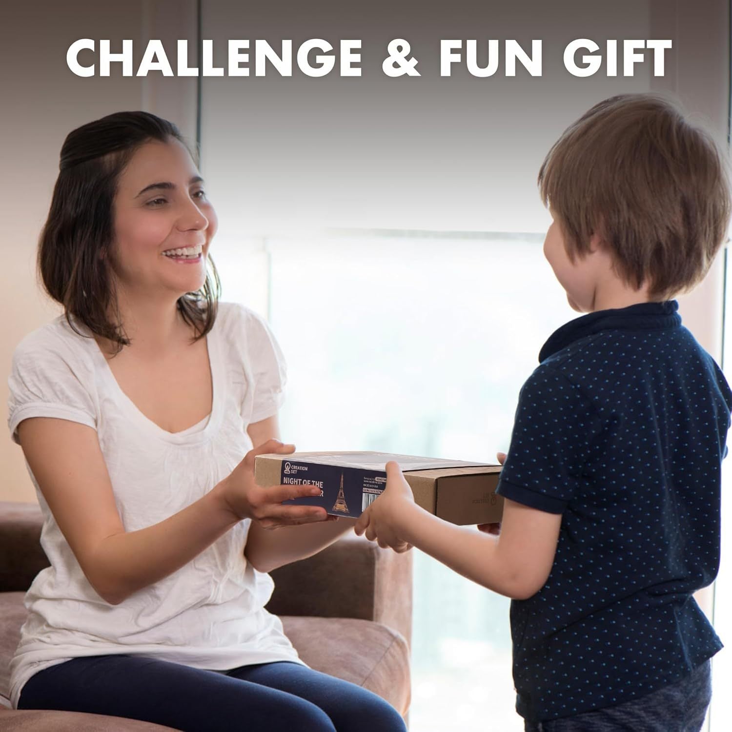 ROBOTIME Rolife Night Of The Eiffel Tower Large Wooden Puzzle With 4 Light Shows