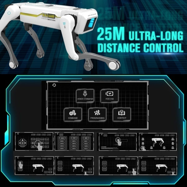 Electric Mechanical Dog Robot Dog Toy Interactive Remote Control