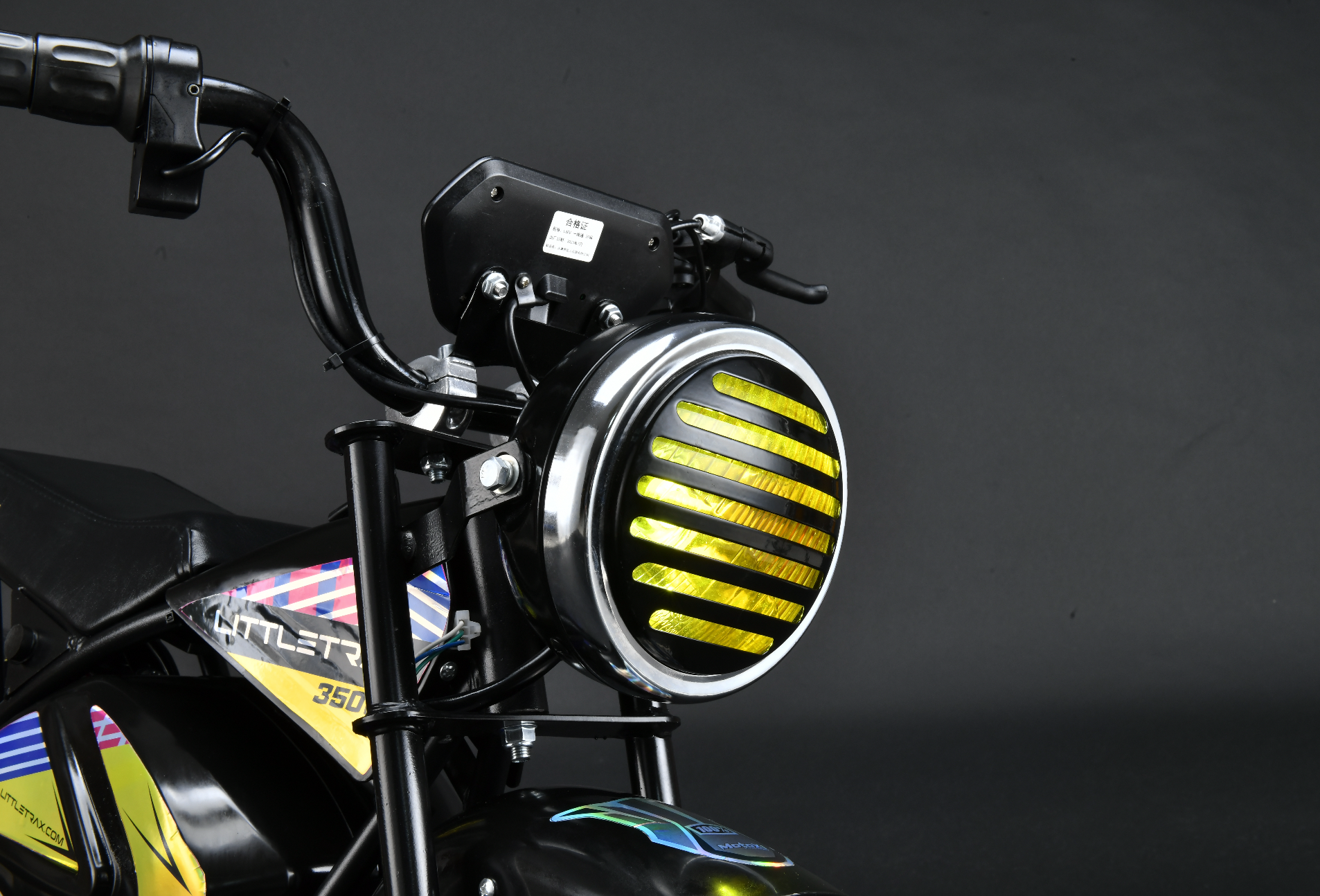 Littletrax 350W Kids Electric Bike – Ages 3 to 12+ Ride On Mini Monkey Bike