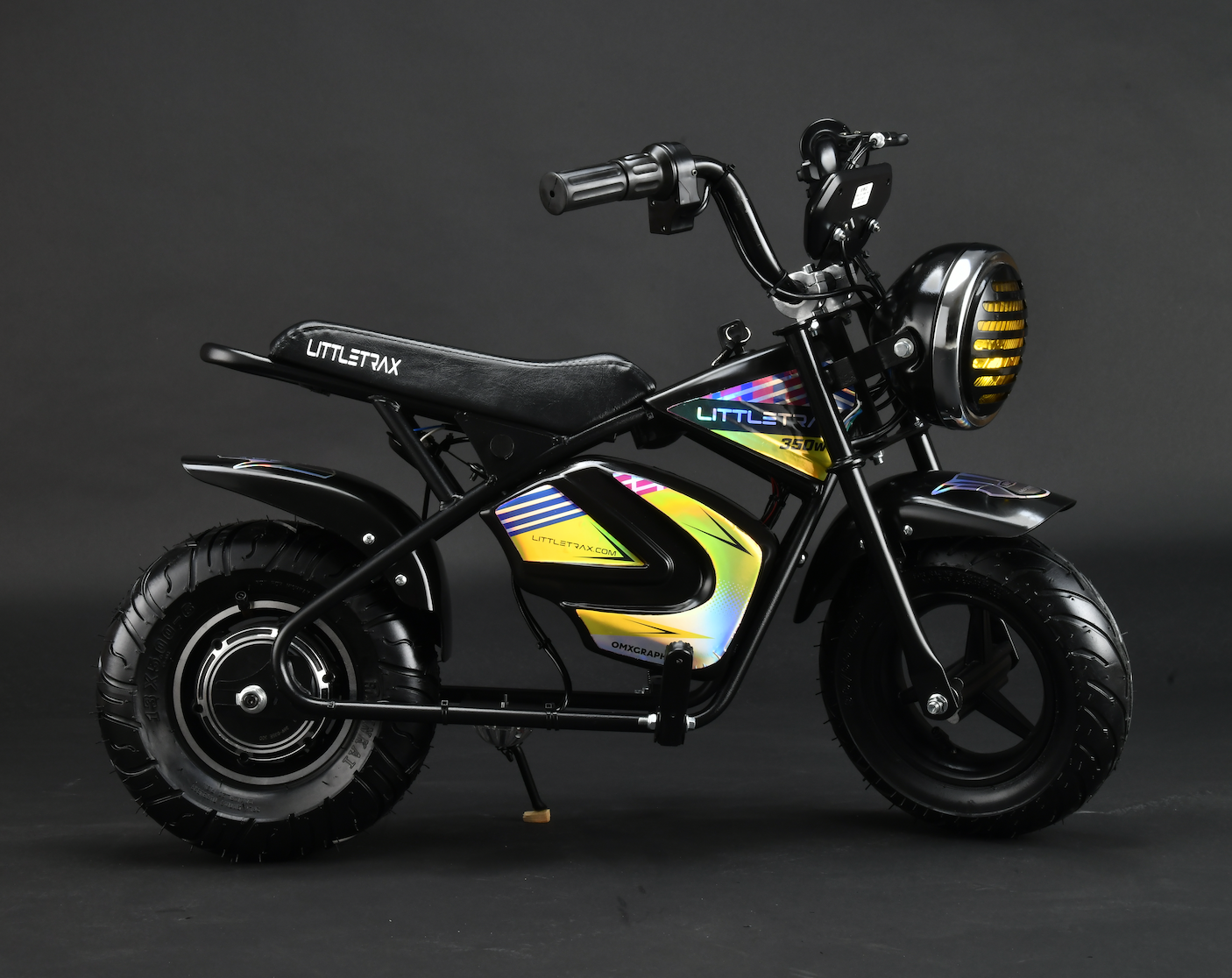 Littletrax 350W Kids Electric Bike – Ages 3 to 12+ Ride On Mini Monkey Bike