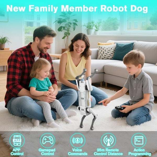Electric Mechanical Dog Robot Dog Toy Interactive Remote Control